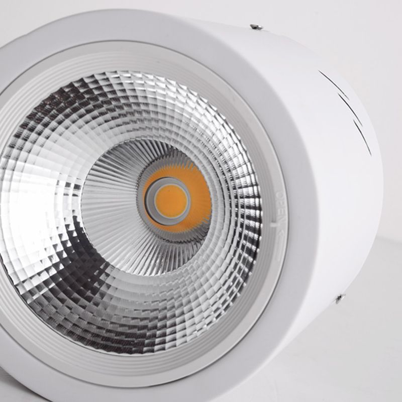Plafonnier encastré moderne Plafonnier cylindrique Lampe encastrée