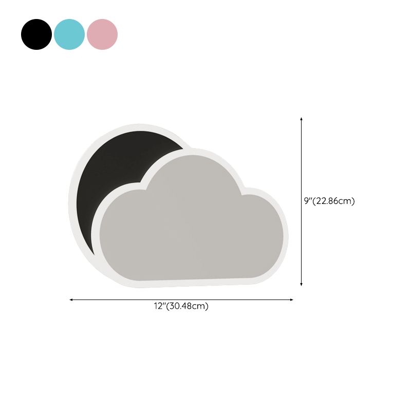 Modern LED Wall Lamp Children Wall Mount Lamp with Acrylic Shade for Bedroom