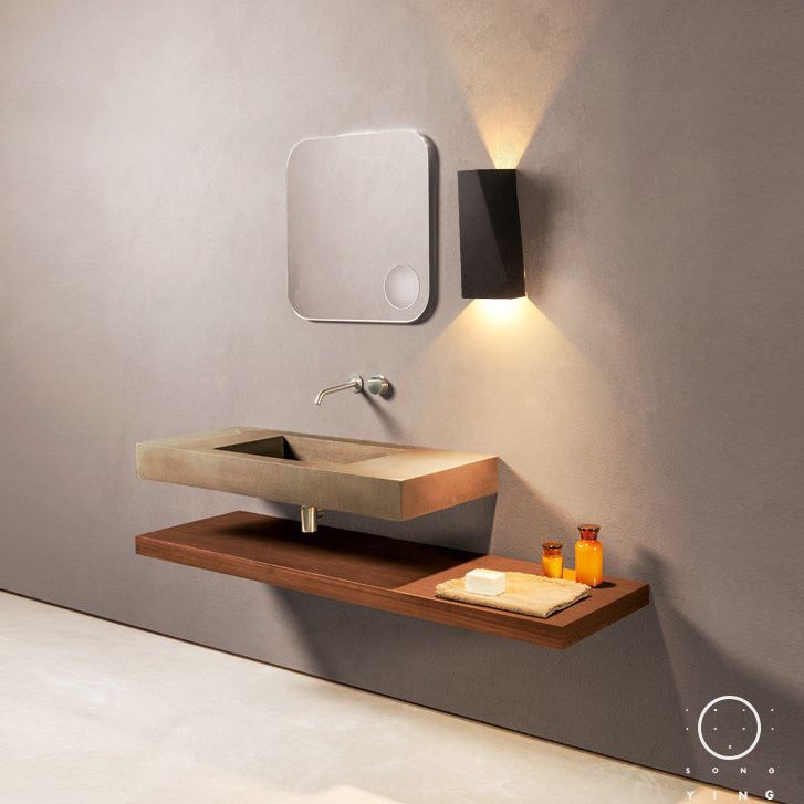 Modern Geometric Wall Mount Lighting Metallic Wall Mounted Lighting for Living Room