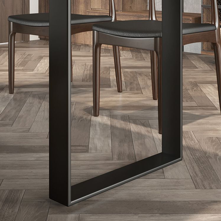 Industrial Dining Set 1/5/7 Pieces Rectangle Pine Wood Dining Table for Kitchen