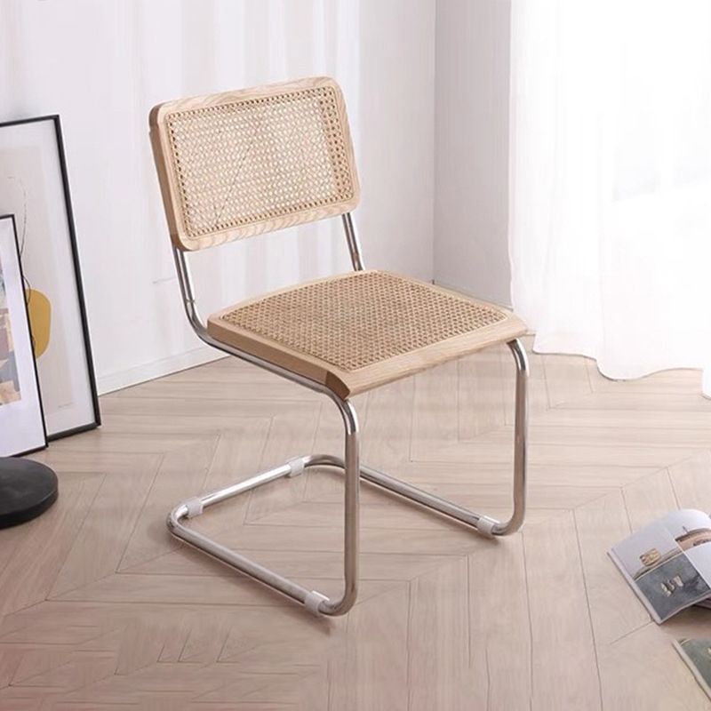Contemporary Side Chair Open Back Dining Room Chair for Kitchen