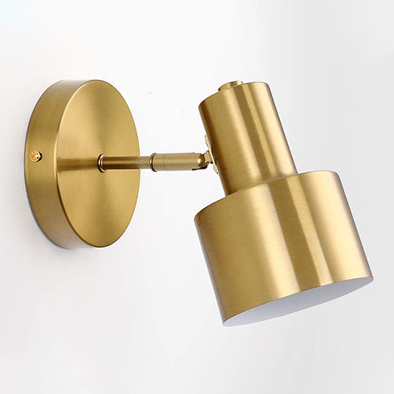 Metal 1-Light Wall Lighting Modern Style Geometric Shape Wall Mounted Light Fixture