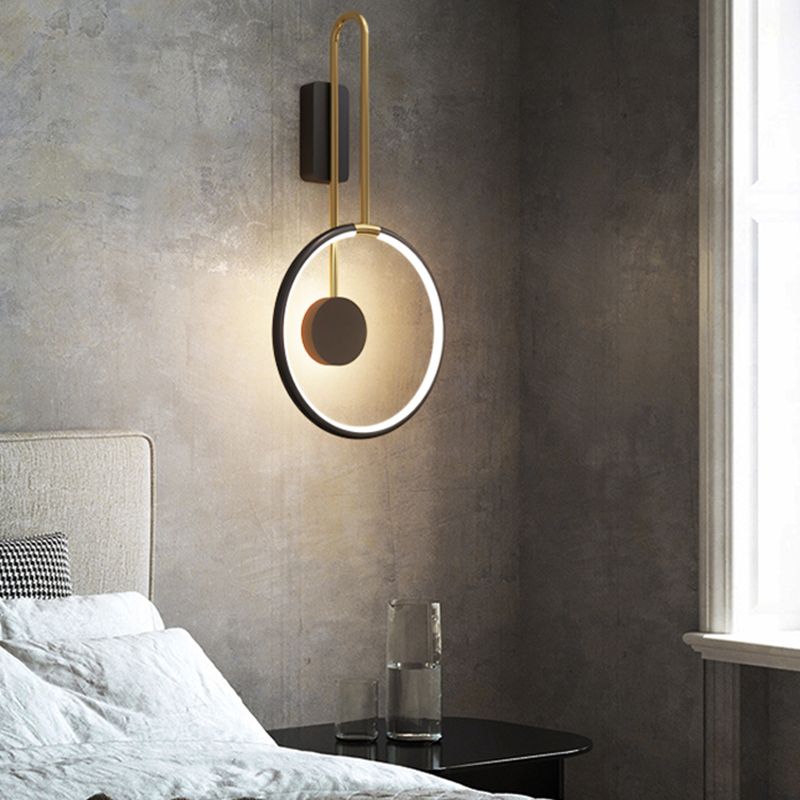 Zeitgenössische Haushaltslesewandlampen Metallleuchten für Schlafzimmer Wohnzimmer