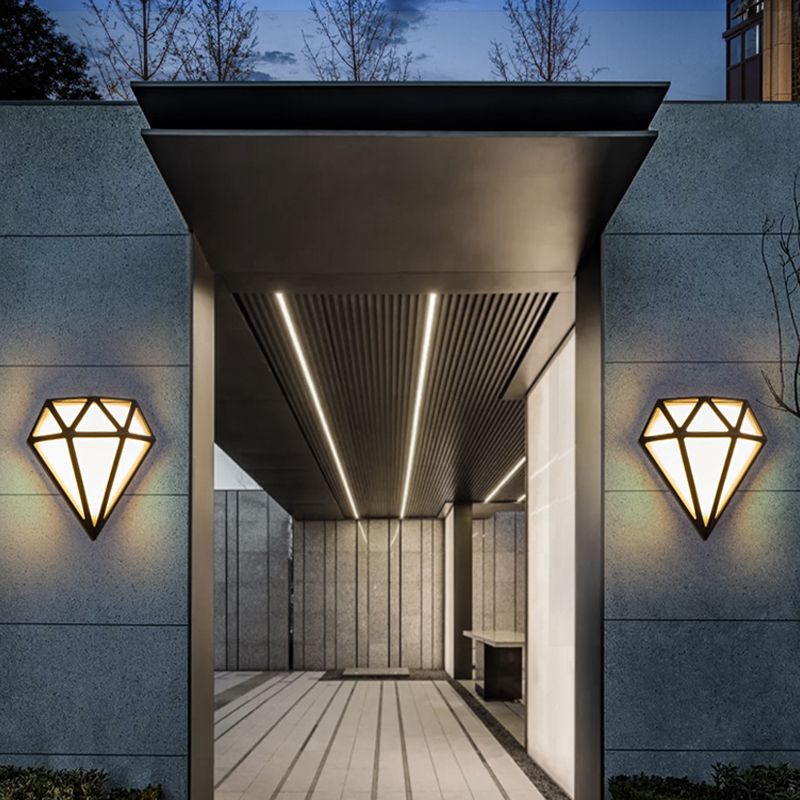 Moderne Wandmontage leichte LED -Wandleuchten mit Acrylschatten