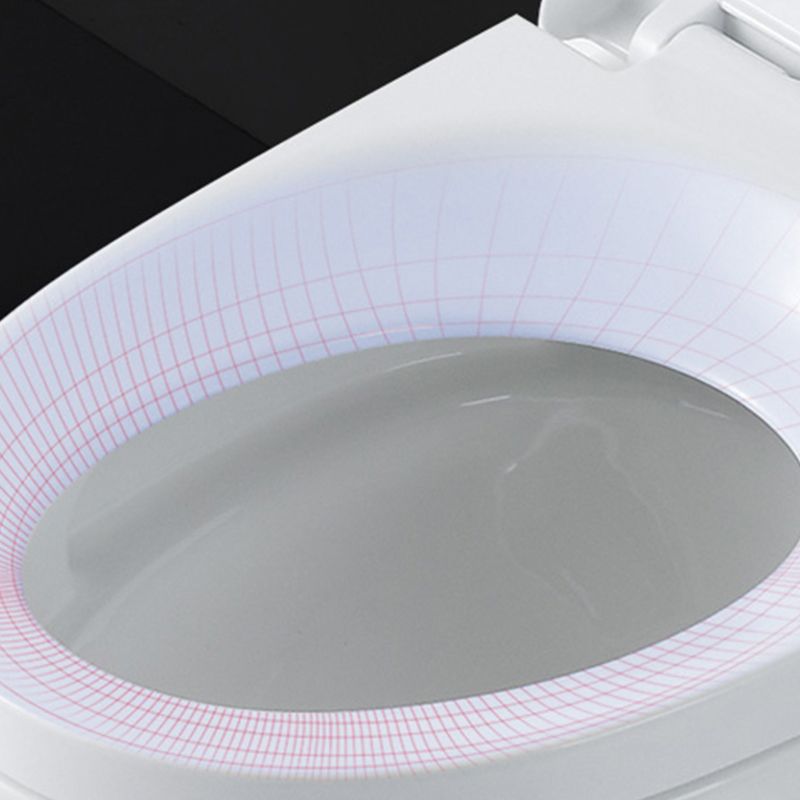 Floor Mounted Urine Toilet One Piece Toilet Modern Siphon Jet Porcelain Toilet