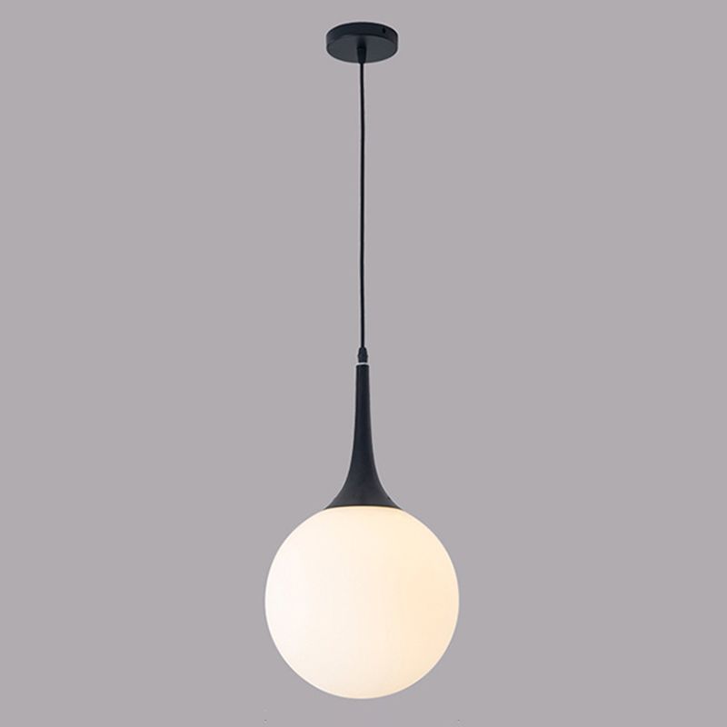 Glass Ball Hanging Ceiling Light Simplicity Pendant Lighting Fixture for Dinning Room