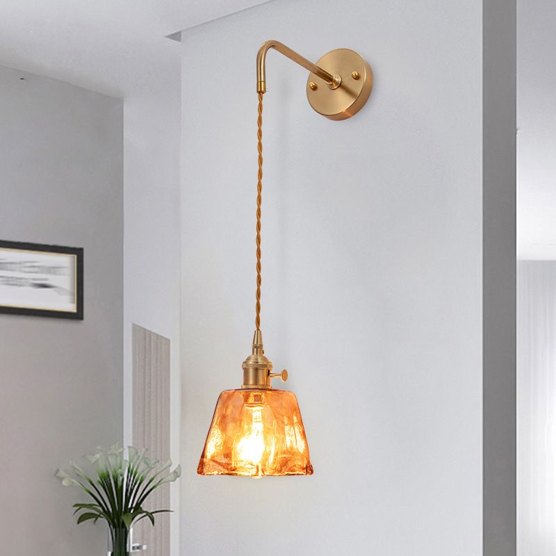 Modern Wall Lamp Geometric 1 Light Wall Vanity Lights for Bathroom