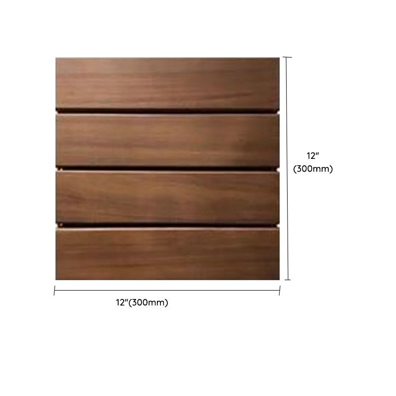 Red Wood Floor Planks Self Adhesive Wood Reclaimed Wooden Planks