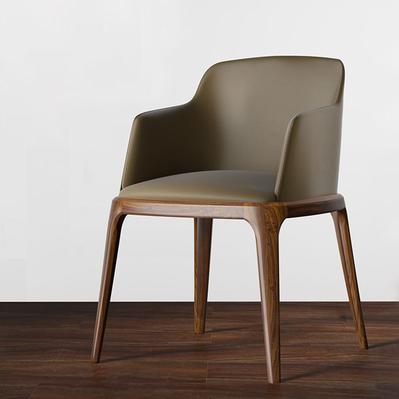 Dining Room Side Chairs Contemporary Solid Wood Kitchen Chair for Home