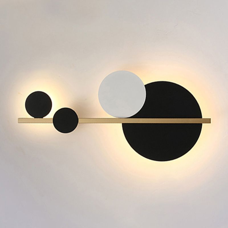 Geometry Shape Metal Wall Lights Modern Style Wall Mounted Lamps