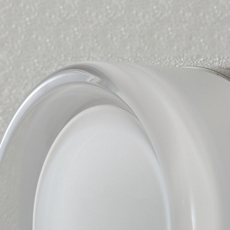 Cylinder Shape Wall Lamp Modern Style Acrylic 1 Lights Wall Light for Living Room