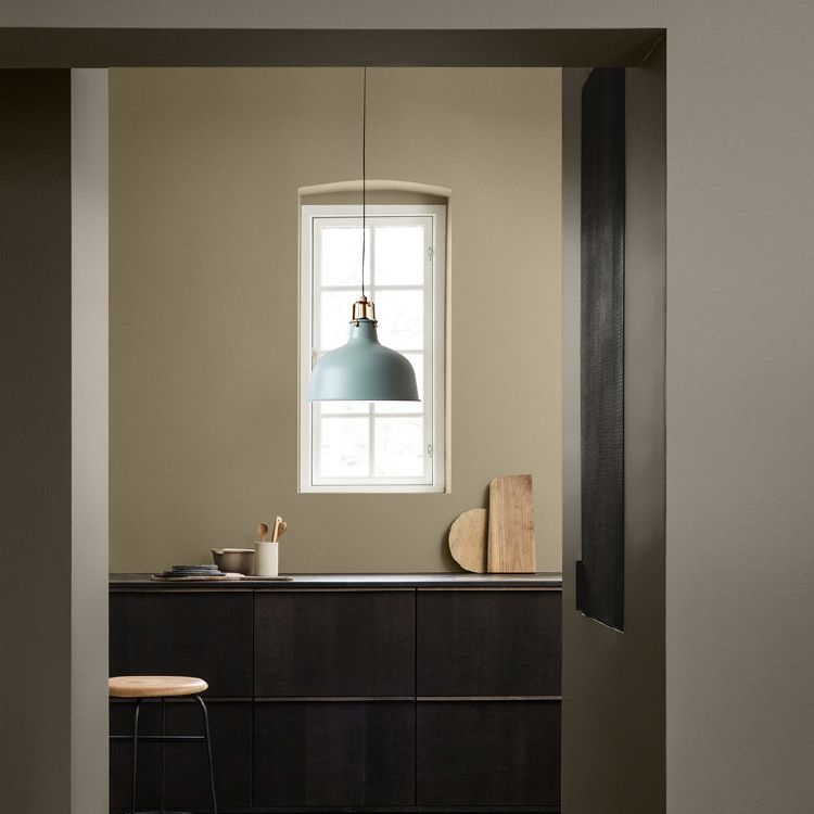 8,5 "/13" W gewölbte Metallanhänger Beleuchtung Industrial Style 1 Light Ess Room Hanging Lamp mit verstellbarer Kabel in Grau/Rosa