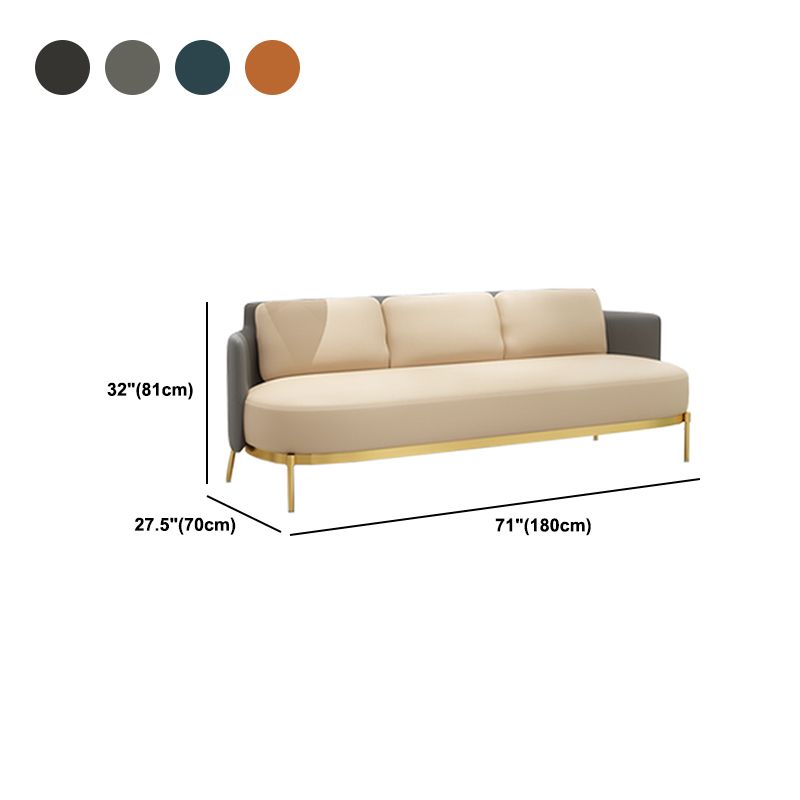 31.88" H Recessed Arm Sofa Contemporary Standard Sofa for Apartment