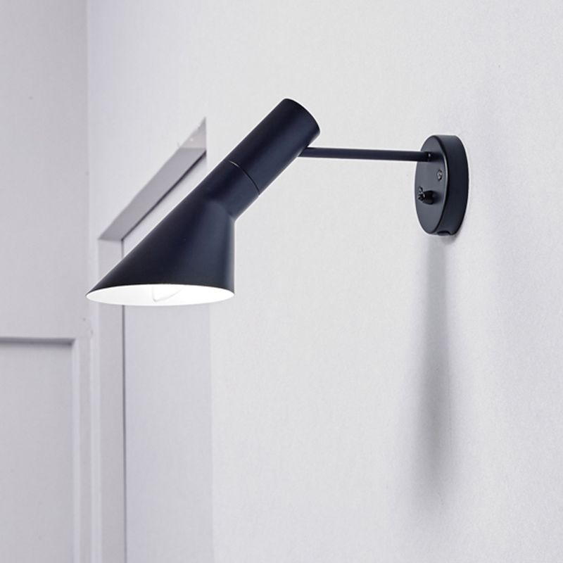 Cone Shape Metal Vanity Light Modern Style 1 Light Vanity Light Fixture