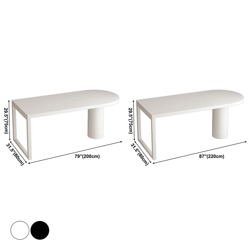 Metall moderne freie Form eines Esstischs fester Holz Tisch für Esszimmer und Küche