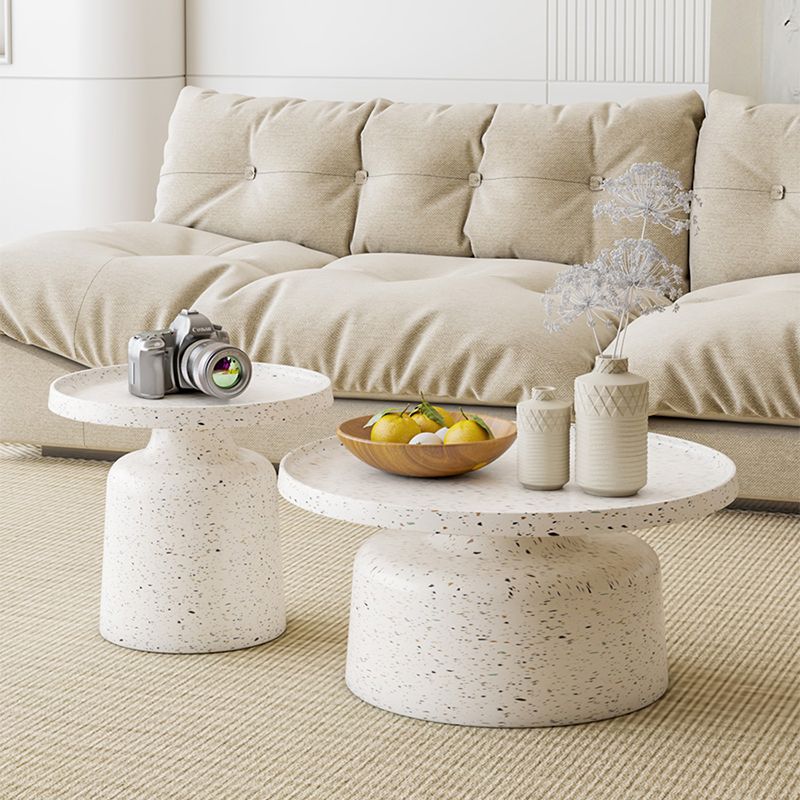 Pedestal Coffee Table Contemporary Tray Top Coffee Cocktail Table