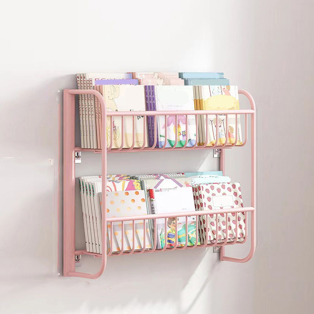 4.33 "W libreria da parete in stile scandinavo per la sala da studio dell'ufficio