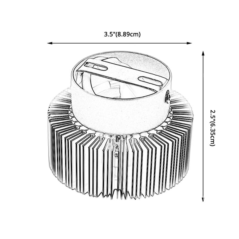 Cylindrical Aluminum RGB Wall Lamp Contemporary Style Backdrop Decoration Sconce Lights with Remote Control