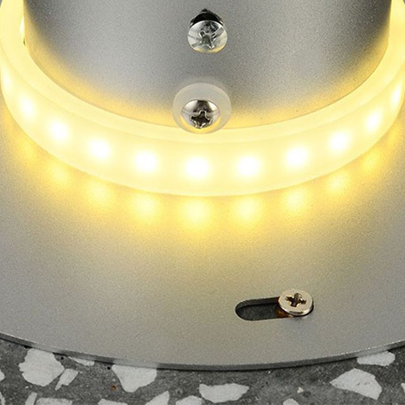 Stone Wall Mount Light Modern LED Wall Sconce Light with Stone Shade for Living Room