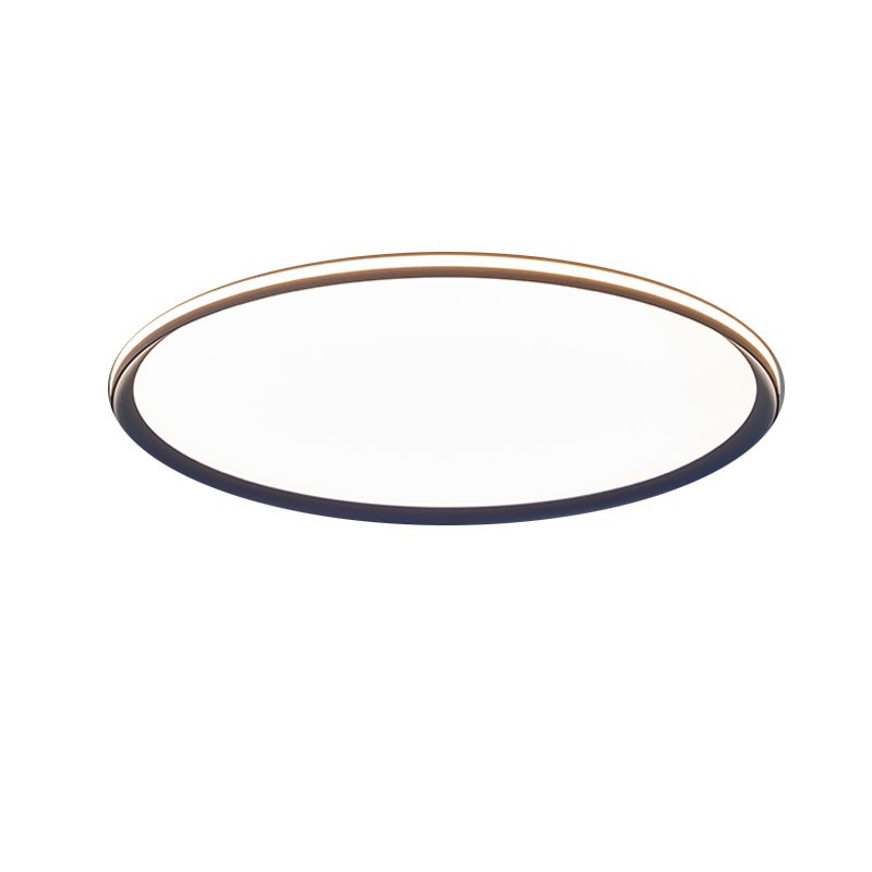 Minimalism LED Flush Mount Ultra-Slim Ceiling Light Fixture for Bedroom