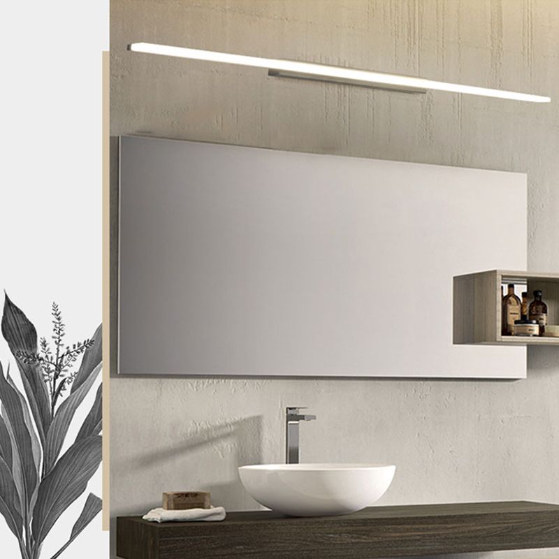 LED Simple Makeup Mirror Light Modern Style Bathroom Washroom Vanity Light Fixture