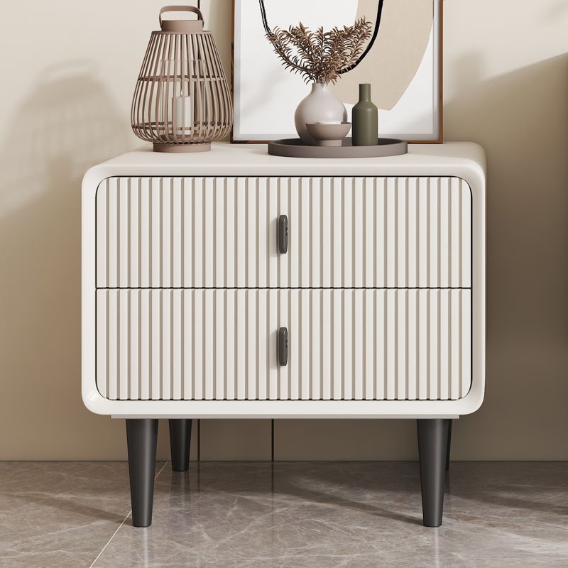 Contemporary Wooden Storage Chest 16" W Vertical Chest with Drawers