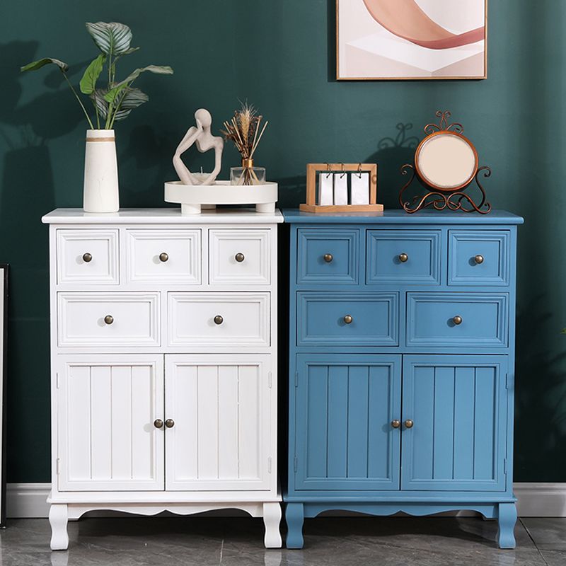 13.65-inch Width Storage Chest Coastal Solid Wood Storage Chest Dresser