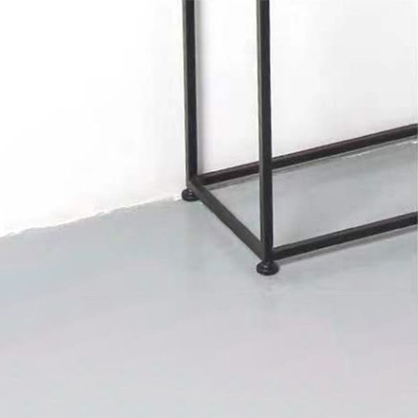 Metal Rectangle Console Table 9.8 Inch Wide Contemporary End Table