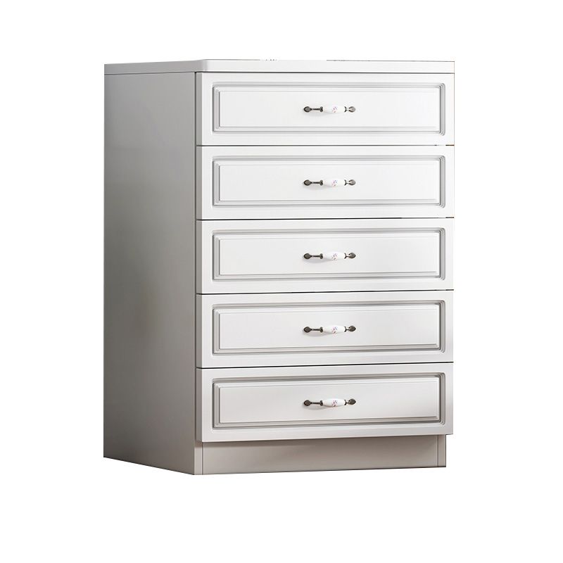 Contemporary Wood Accent Cabinet with Drawer Rectangle Accent Chest