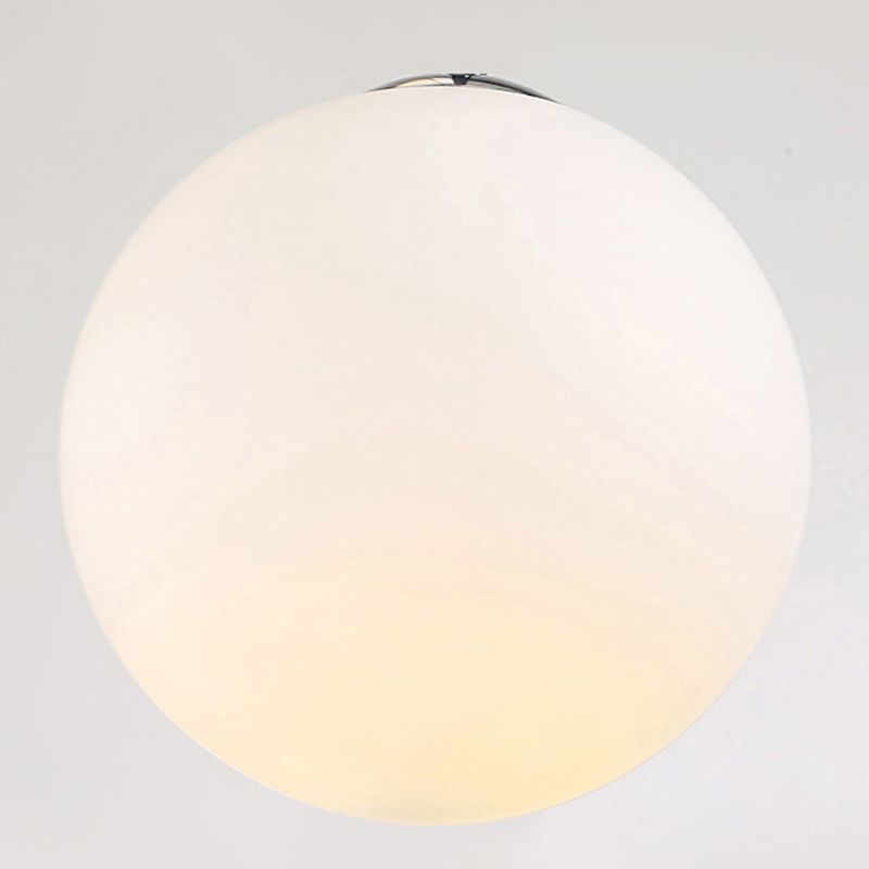 Spiral Stairs 10 Blub Pendant Light Fixture Clear Glass Sphere Nordic Style Multiple Hanging Light