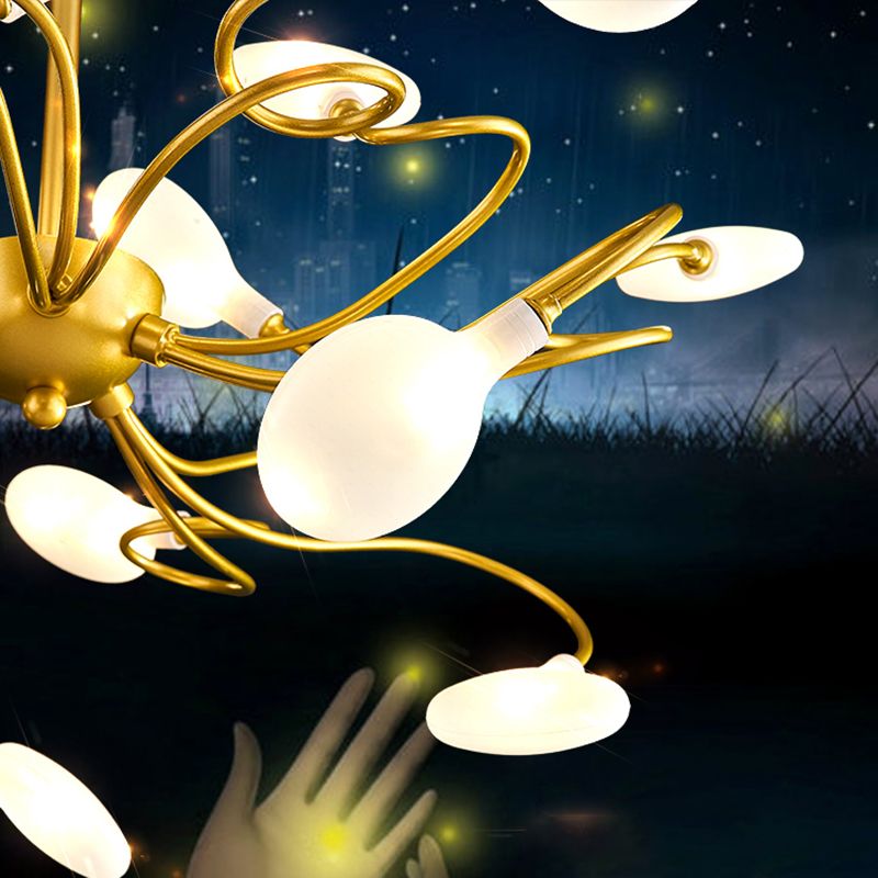 Lampadario moderno per lampada a soffitto orbicolare a soffitto orbicolare