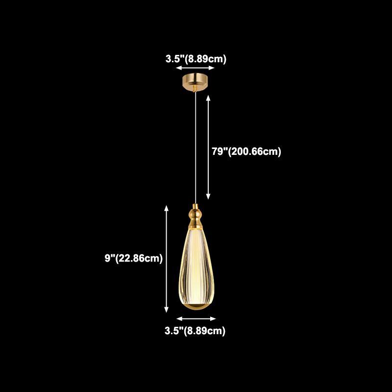 Geometrieform hängende Lichter moderner Metallhängeleuchten in Gold