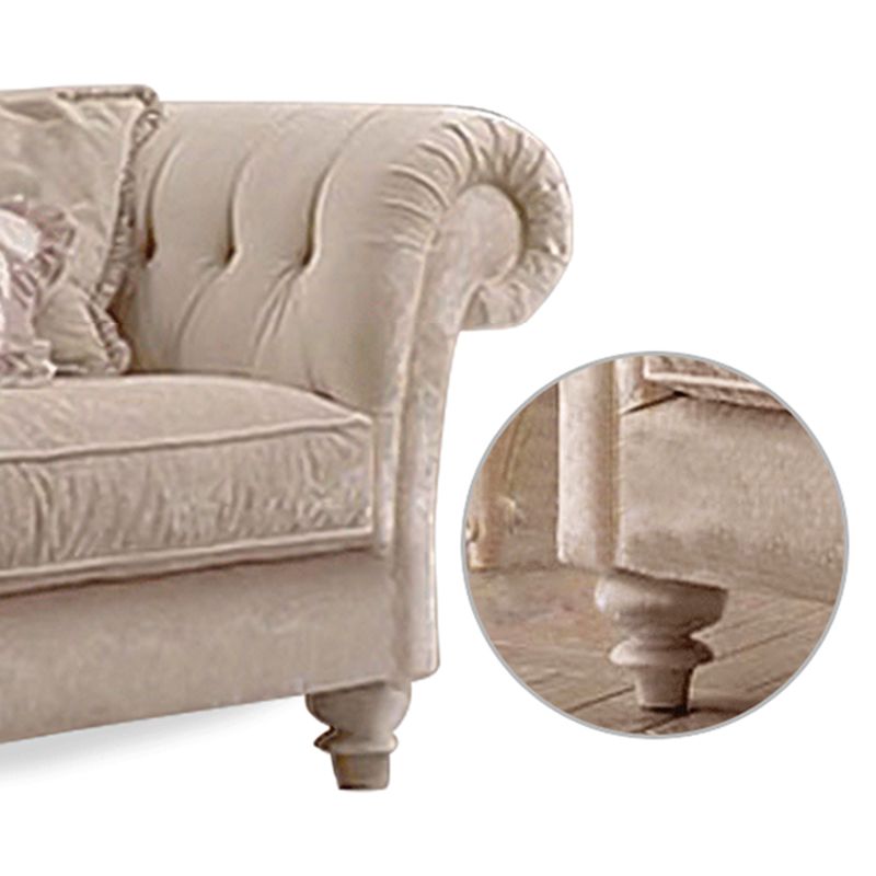 Scandinavian Upholstered Chaise Lounge Couch Fabric Chaise Lounge Chair