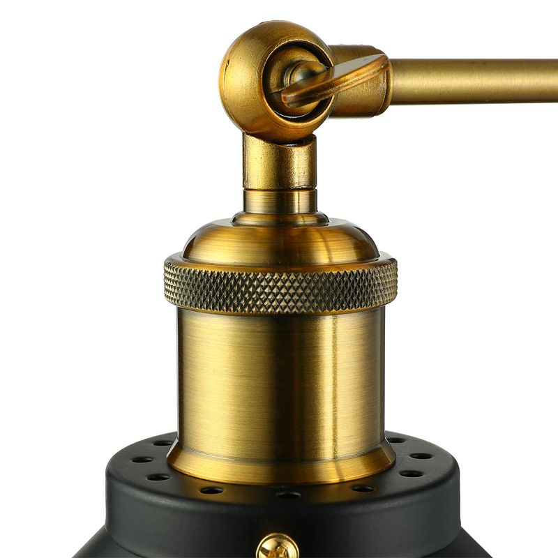 Lumière murale conicale conique 1 tête de tête de montage métalle