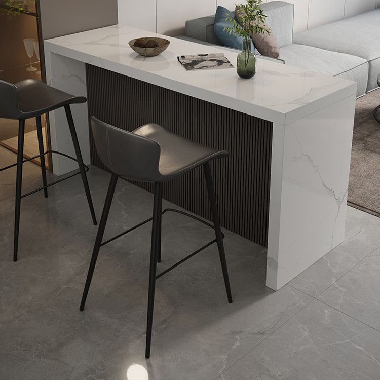 1/2 Pieces Table and Stool Set Rectangular Counter Height Set