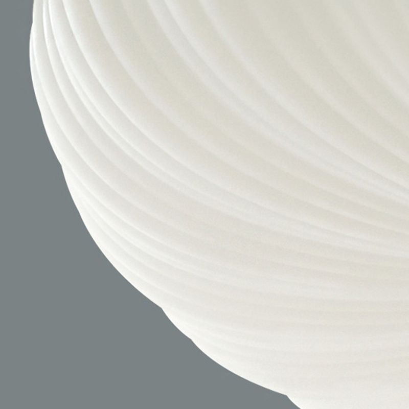 Single Contemporary White Flush Mount Lighting LED Acrylic Ceiling Light for Foyer