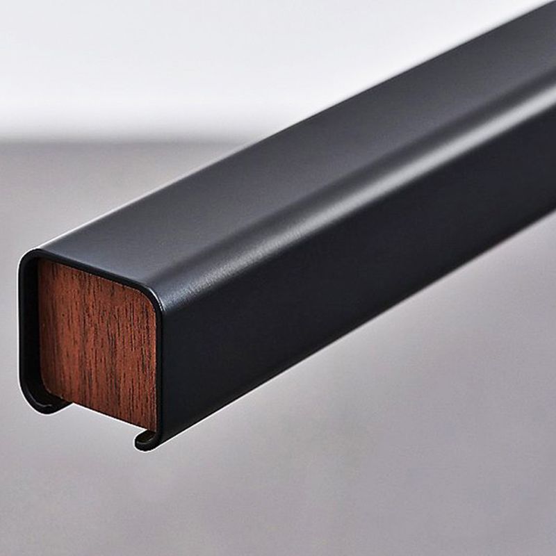 Zeitgenössische Küchenheize helle lineare Decke Anhänger Leuchtmetall 1 Licht