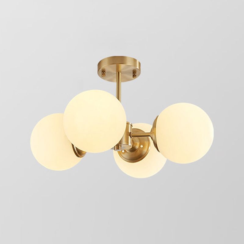 Metal Chandelier Light Fixtures Multi-Head Suspension Pendant Lamps for Living Room