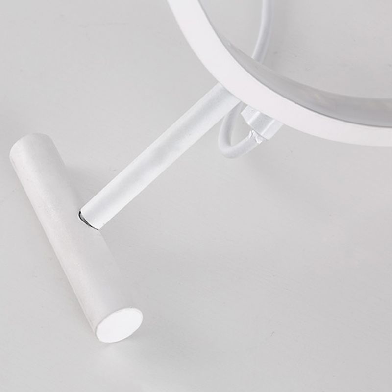 8 "/ 12" / 16 "Dime Black / White Liading Lampe LED moderne 1 lumière Plug en acrylique Lumière de bureau en lumière chaude / blanche