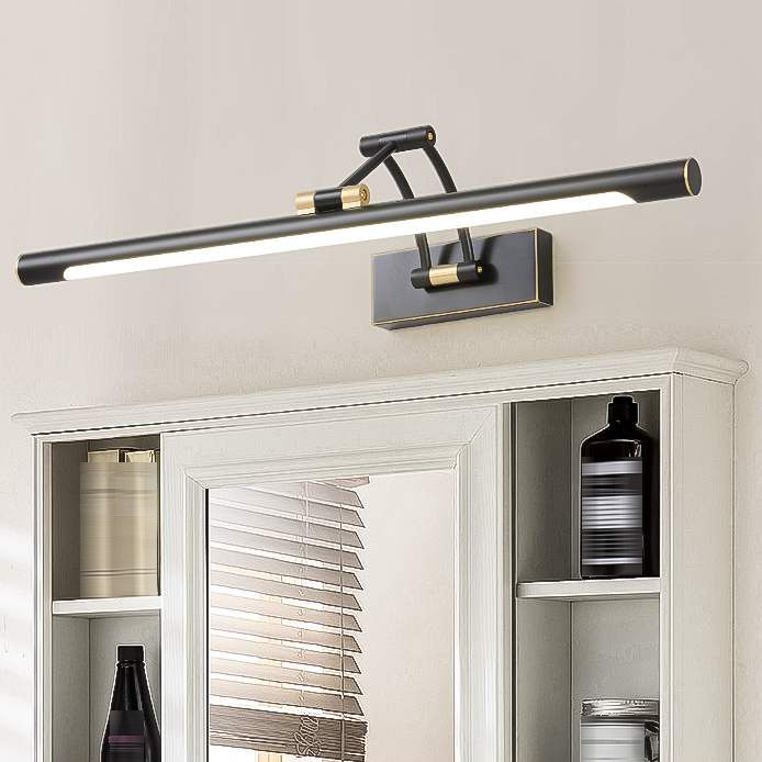 Metall Lineare Form Wandleuchten moderner Stil 1 Lichtspiegel Wandhalterung Licht