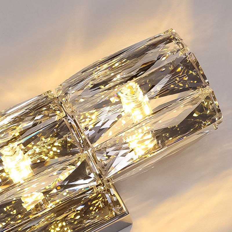 Postmodern Style Wall Light Crystal Wall Sconce Light for Living Room