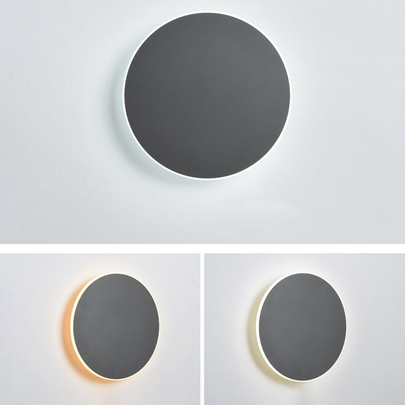 Indoor Sconce Light Fixture Modern Lighting Fixtures in White/Gray/Black