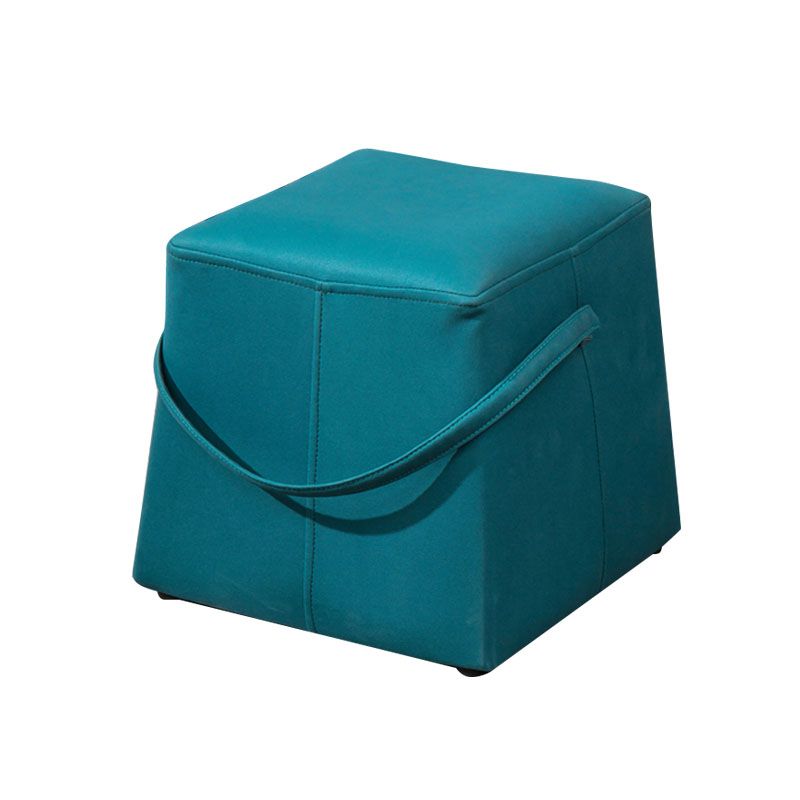 Moden Cotton Pouf Brown Scratch Resistant Pouf for Living Room