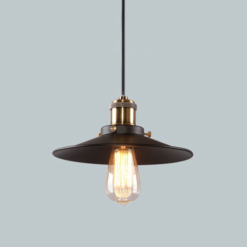 1 pendentif léger pendentif léger industriel de style industriel en métal