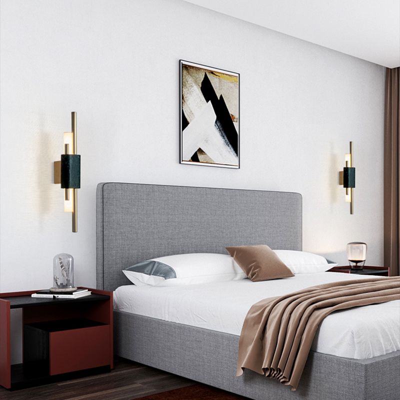 Creative Marble Wall Light Fixture Modern Style Wall Sconce Light