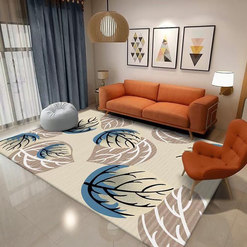 Prachtig tapijt Modern Area Rug Polyester Stain Resistent Washable Area Rug voor woonkamer
