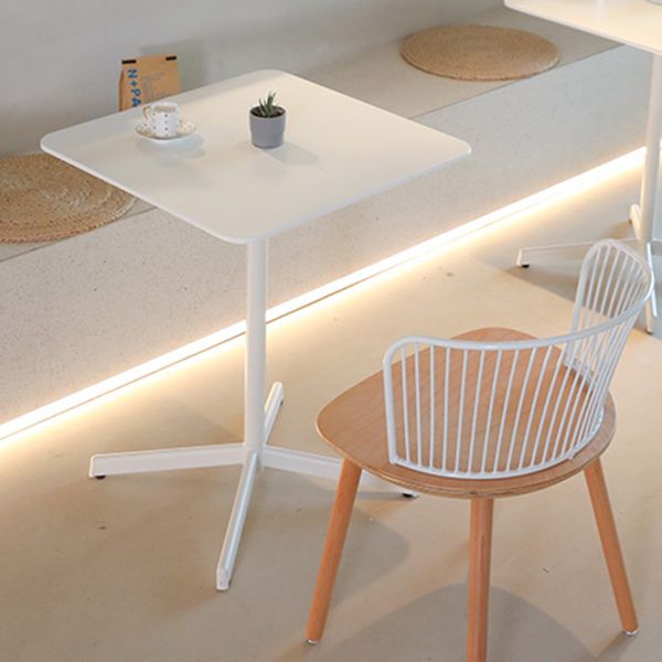 Industrial Style Dining Site Table Metal 4 Legs Dining Room Collection