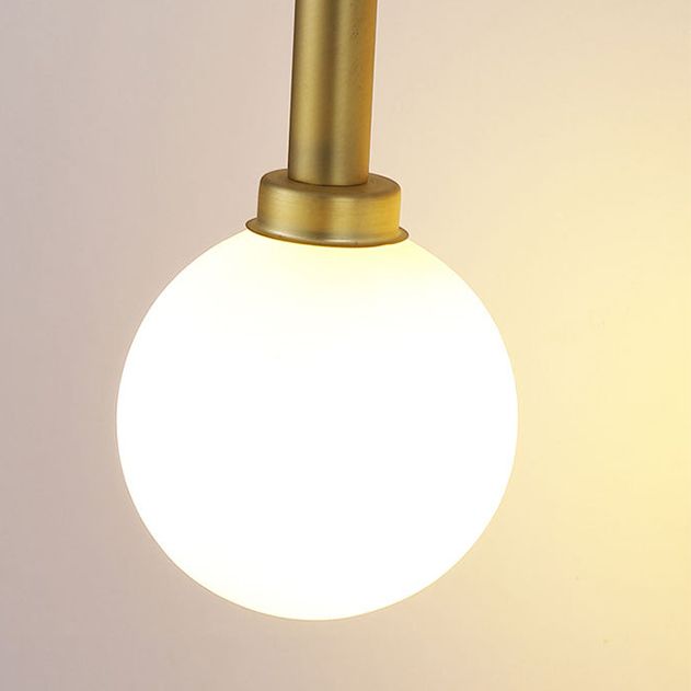 Metall Geometrische Wandbeleuchtung Merkmale moderner Stil 2 Leuchten Wandmontierte Leuchte in Gold