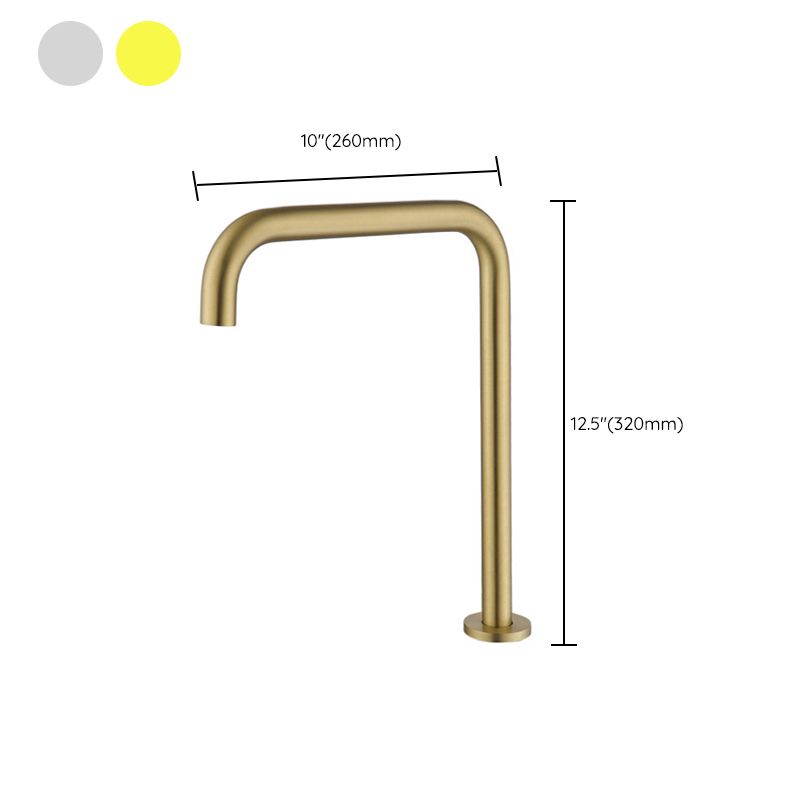Single Handle Basin Faucet Circular Luxury Vanity Sink Faucet for Bathroom