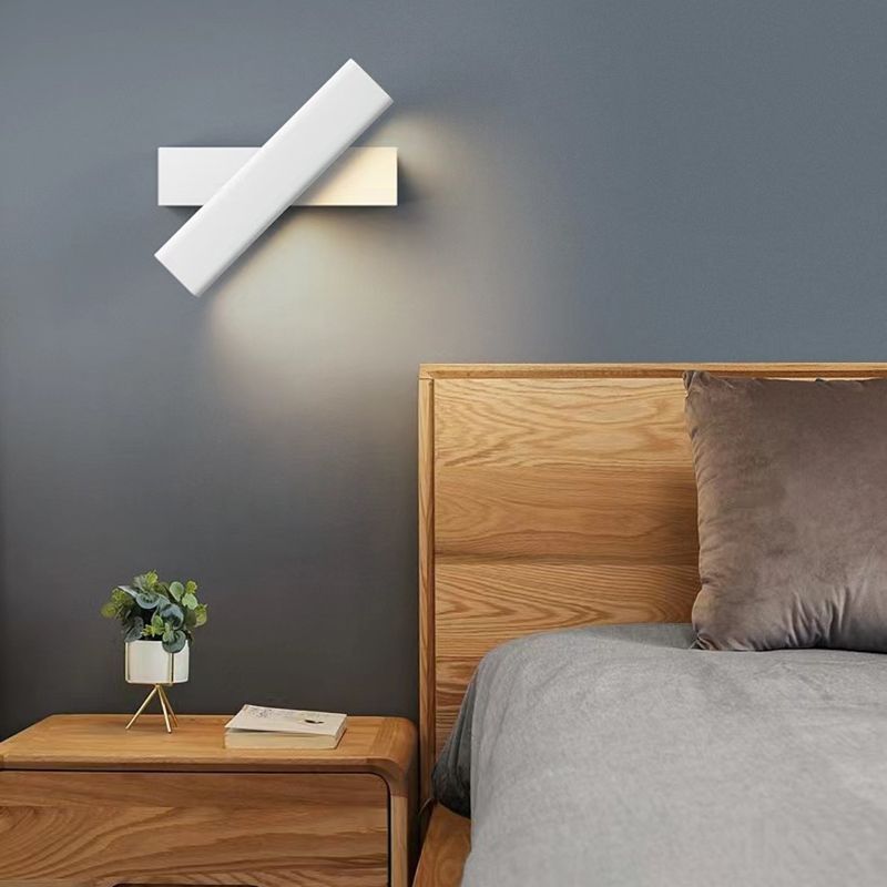 Metal Linear Sconces Indoor Contemporary 1 Light Wall Light Fixture